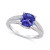 Tanzanite (2-1/3 Ct. t.w.) and Diamond (1/3 Ct. t.w.) Ring