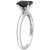 Black Diamond Emerald-Cut Solitaire Engagement Ring (1 ct. t.w.) in 14k White or Yellow Gold
