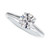 Diamond Round-Cut Cathedral Solitaire Engagement Ring (5/8 ct. t.w.) in 14k White or Yellow Gold