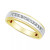 Men's Lab Grown Diamond Band (1/4 ct. t.w.) in 10k Gold