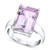 Pink Amethyst Statement Ring (6-7/8 ct. t.w.) in Sterling Silver