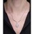 Diamond Statement Necklace (1-1/2 ct. t.w.) in 14k White Gold, Created for Macy's