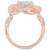 White Topaz Swirl Statement Ring (2-3/5 ct. t.w.) in 18k Gold-Plated Sterling Silver