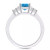 Gemstone and Diamond (1/5 ct. t.w.) Ring in 14k White Gold