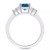Gemstone and Diamond (1/5 ct. t.w.) Ring in 14k White Gold