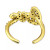 Cubic Zirconia Love Script Toe Ring, Created for Macy's