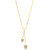 EFFY® Diamond Double Heart 18" Lariat Necklace (1/2 ct. t.w.) in 14k Gold