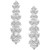 Diamond Butterfly Drop Earrings (1 ct. t.w.) in Sterling Silver, Created for Macy's