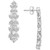 Diamond Butterfly Drop Earrings (1 ct. t.w.) in Sterling Silver, Created for Macy's