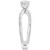 EFFY® Diamond Crisscross Solitaire Ring (5/8 ct. t.w.) in 14k White Gold