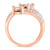 EFFY® Diamond Baguette Multi-Cluster Statement Ring (1-1/20 ct. t.w.) in 14k Rose Gold