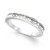 Diamond Channel Band (1/2 ct. t.w.) in 14k White Gold