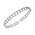 Diamond Openwork Flex Bangle Bracelet (5/8 ct. t.w.) in 14k White Gold