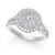 Diamond Multi-Layer Halo Engagement Ring (1 ct. t.w.) in 14k White Gold
