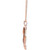 Chocolate Diamond (1/3 ct. t.w.) & Vanilla Diamond (1/5 ct. t.w.) Swirl Pendant Necklace in 14k Rose Gold, 18" + 2" extender