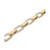 Men's Diamond Link Bracelet (1/2 ct. t.w.) in 14k Gold-Plated Sterling Silver