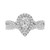 Diamond Teardrop Cluster Bridal Set (3/4 ct. t.w.) in 14k White, Yellow or Rose Gold