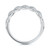 Diamond Twist Pavé Band (1/6 ct. t.w.) in 14k White Gold