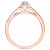 Diamond Teardrop Halo Engagement Ring (1/4 ct. t.w.) in 14k White, Yellow or Rose Gold