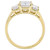 Lab-Created Moissanite Octagon-Cut Three Stone Ring (2-3/4 ct. t.w.) in 10k Gold