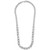 Men's Diamond Link 20" Chain Necklace (1 ct. t.w.) in Sterling Silver