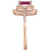 Ruby (1 ct. t.w.) & Diamond (1/3 ct. t.w.) Ring in 14k Rose Gold (Also Available in Sapphire)