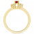 Ruby (1/2 ct. t.w.) & Diamond Accent Pear Ring in 14k Gold