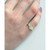 Diamond Half Heart Cluster Ring (1/10 ct. t.w.) in 14k Gold, Created for Macy's