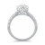 Diamond Halo Oval Bridal Set (2. ct. t.w.) in 14K White, Yellow or Rose Gold