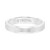 Men's White Tungsten Carbide Ring, Wedding Band (3mm)