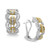 Duo by EFFY® Diamond Hoop Earrings (1-1/5 ct. t.w.) in 14k Gold and White Gold