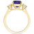 Tanzanite (2-1/3 ct. t.w.) & Diamond (1/3 ct. t.w.) Cushion Ring in 14k Gold