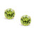 Peridot (1 ct. t.w.) Stud Earrings in 14K Yellow Gold