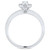 Diamond Oval-Cut Halo Engagement Ring (1/3 ct. t.w.) in 14k White Gold