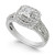 Diamond Princess Cut Engagement Ring (1 ct. t.w.) in 14k White Gold