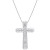 Diamond Cross 22" Pendant Necklace (1-1/2 ct. t.w.) in 10k Gold