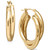 Double Hoop Earrings in 14k Gold