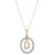 Diamond Initial "D" 18" Pendant Necklace (1/10 ct. t.w.) in 14k Gold, Created for Macy's