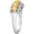 Couture® Sunny Yellow Diamond (7/8 ct. t.w.) & Vanilla Diamond (1/8 ct. t.w.) Ring in 14k Gold & Platinum