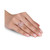 Rose Quartz (6 ct. t.w.) & Diamond (1/20 ct. t.w.) Openwork Statement Ring in Rose Gold-Plated Sterling Silver