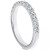Diamond French Pavé Wedding Band (1/2 ct. t.w.) in 14k White, Yellow or Rose Gold
