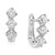 Diamond Trio Earrings (1 ct. t.w.) in 14k White Gold