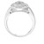 EFFY® Diamond Baguette Teardrop Ring (1/2 ct. t.w.) in 14k White Gold
