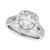 Diamond Vintage Inspired Halo Engagement Ring (1-1/2 ct. t.w.) in 14k White Gold