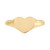 Polished Signet Heart Ring in 10k Gold
