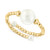 EFFY® Freshwater Pearl (3 - 8mm) Beaded Wrap Ring in 14k Gold