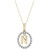 Diamond Initial "N" 18" Pendant Necklace (1/10 ct. t.w.) in 14k Gold, Created for Macy's