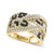 EFFY® Multicolor Diamond Crossover Statement Ring (1-1/3 ct. t.w.) in 14k Gold