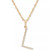 Diamond (1/10 ct. t.w.) Initial Pendant Necklace in 10k Gold, 16" + 2" extender