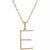 Diamond (1/10 ct. t.w.) Initial Pendant Necklace in 10k Gold, 16" + 2" extender